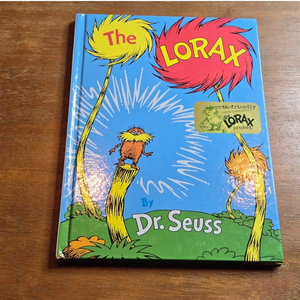 Dr. Seuss The Lorax Childrens Excellent Hardcover Vintage‎ Book